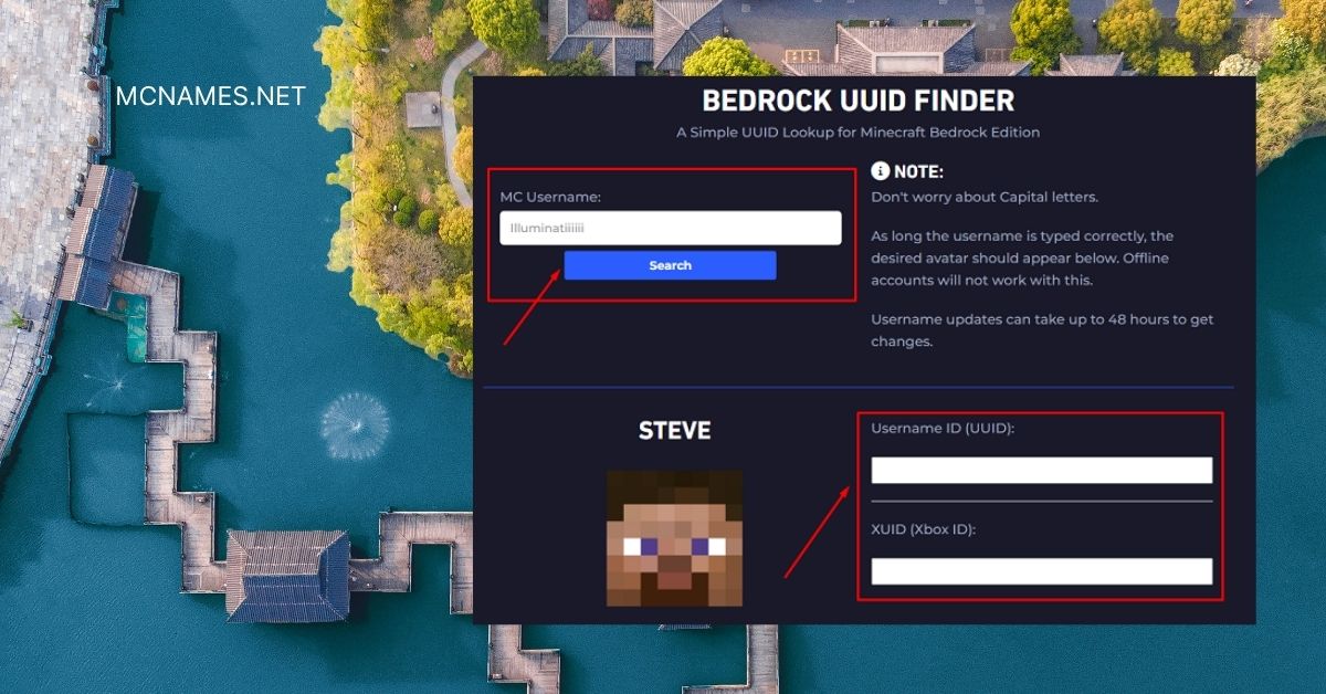 Minecraft User Lookup