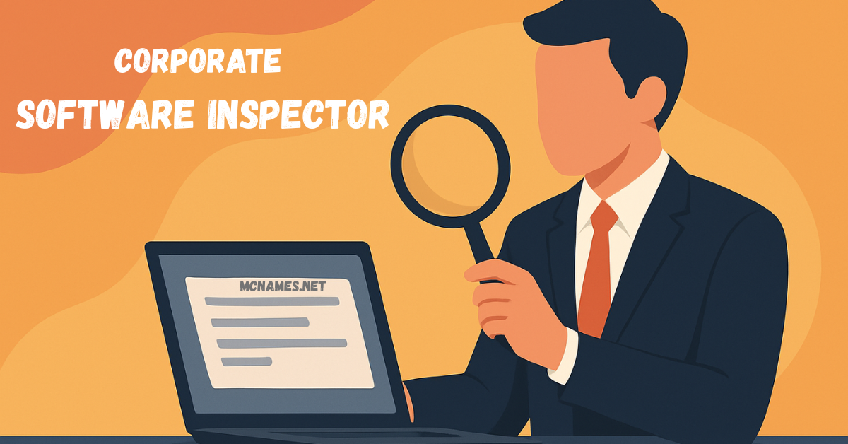 Corporate Software Inspector